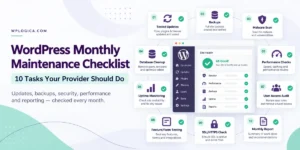 WordPress Monthly Maintenance Checklist